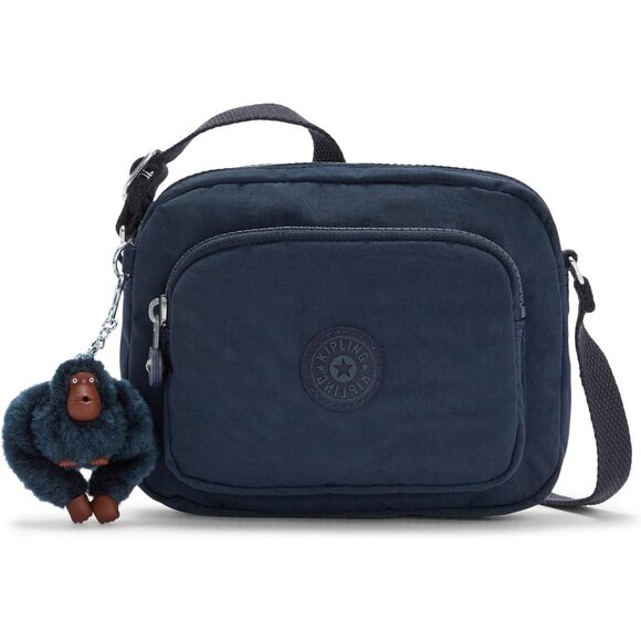 Hubei Recycled Nylon Crossbody Bag True Blue Womens